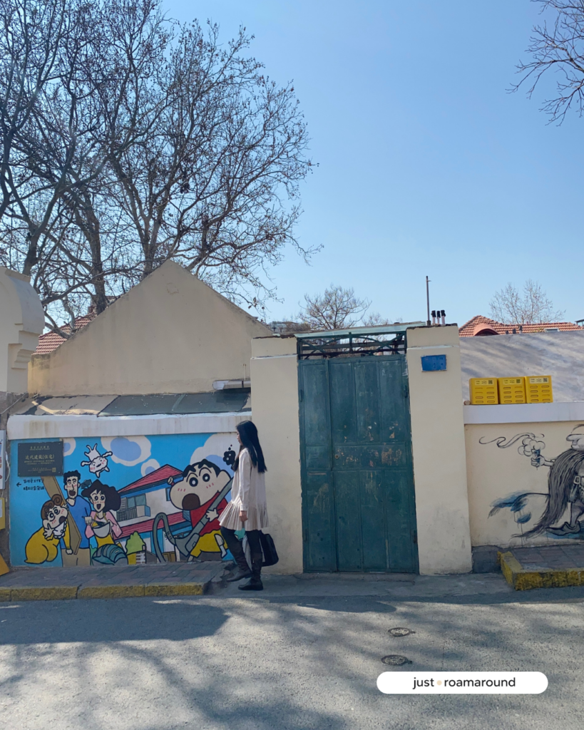 Gongqijun Comic Street สตรีทอาร์ตสุดฮิตที่ชิงเต่า 