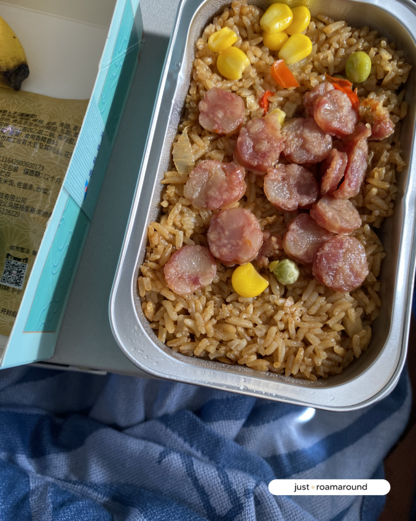รีวิว อาหารบนเครื่อง China Southern Airlines