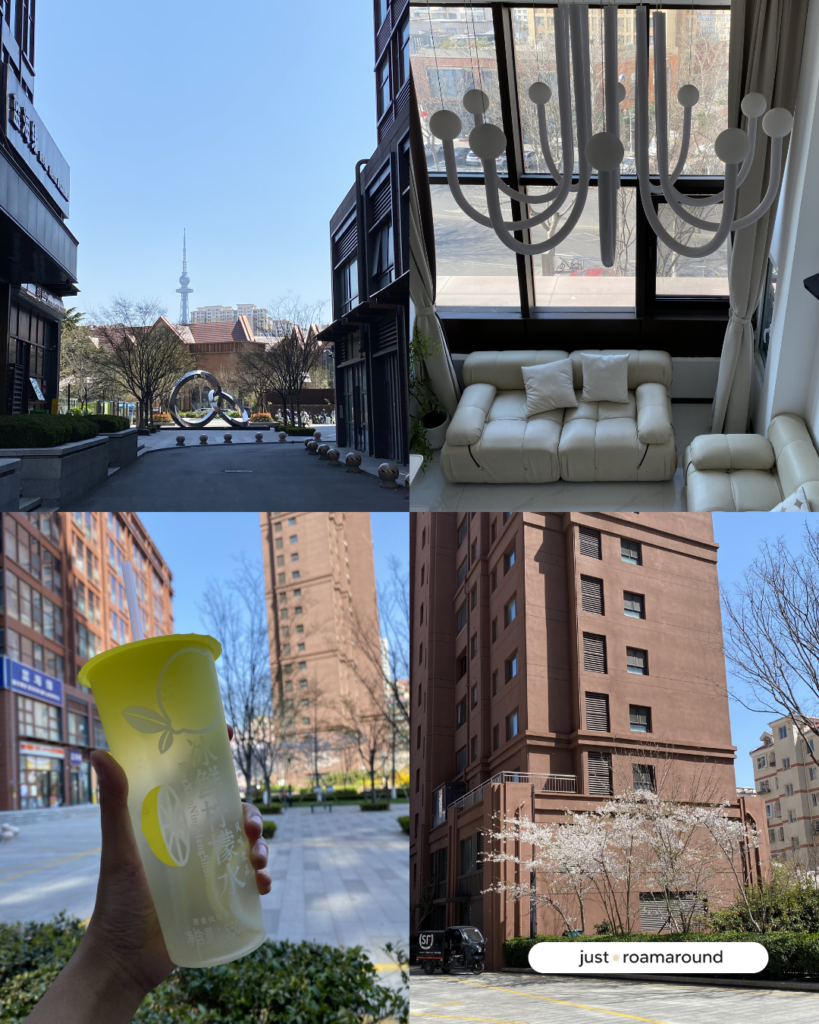 โรงแรม Qingdao Yueji Hostel 
