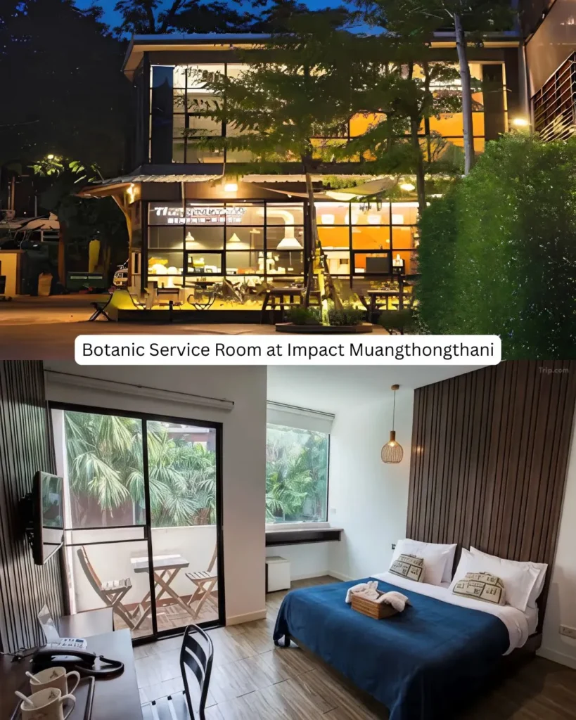 โบทานิค เซอร์วิส รูม (Botanic Service Room at Impact Muangthongthani)